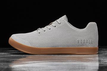 Women's Nobull Arctic Gum Suede Trainers Grey | SG O2975K